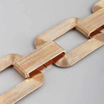 Metal Chain Elastic Belt