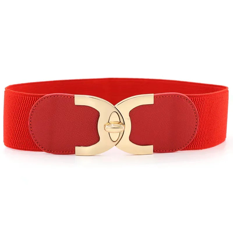 Classic Wide Elastic Belt