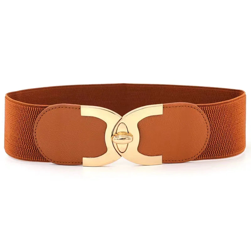 Classic Wide Elastic Belt